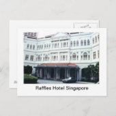 Raffles Hotel Singapore Briefkaart (Voorkant / Achterkant)