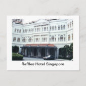 Raffles Hotel Singapore Briefkaart (Voorkant)