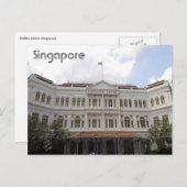 raffles hotel singapore briefkaart (Voorkant / Achterkant)
