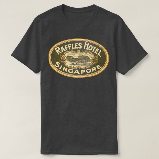 Raffles Hotel Singapore T-shirt (Design voorkant)