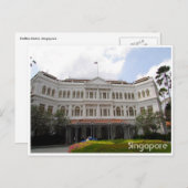 raffles singapore briefkaart (Voorkant / Achterkant)