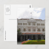 Raffles Singapore Hotel Briefkaart (Voorkant / Achterkant)