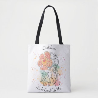 Rafflesia art line aquarel illustratie Tas