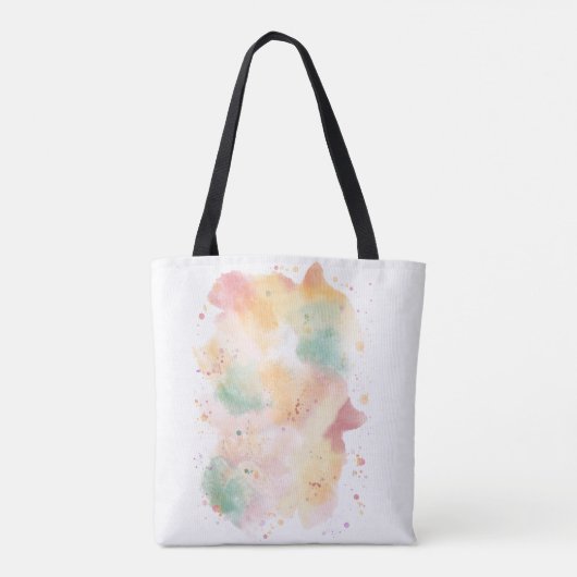 Rafflesia art line aquarel illustratie Tas (Achterkant)