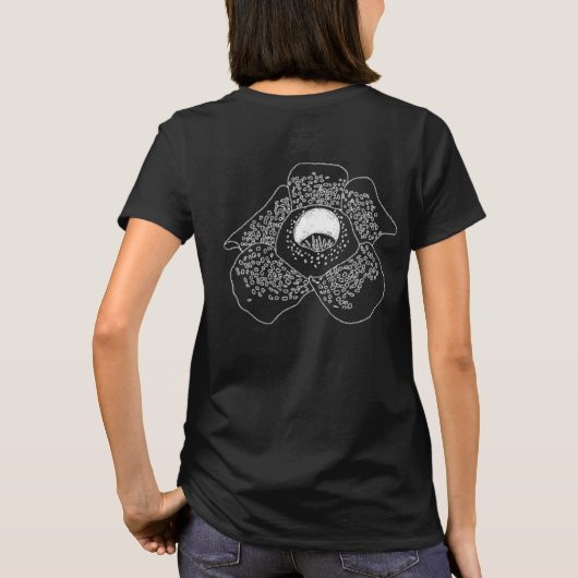 Rafflesia Flower T-shirt (Achterkant)