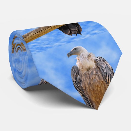 Raffonaasgier op de tak stropdas (Opgerold)