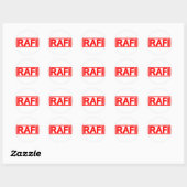 Rafi Stamp Ronde Sticker (Vel)
