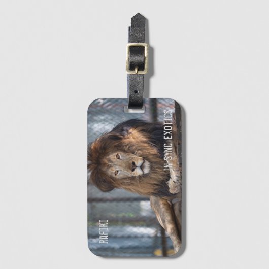 Rafiki - bagagelabel (Voorkant (verticaal))