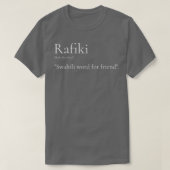 Rafiki T-shirt (Design voorkant)