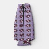 Rafraîchisseur de Bouteille Floral - Viollettes Flesjeskoeler (Achterkant)