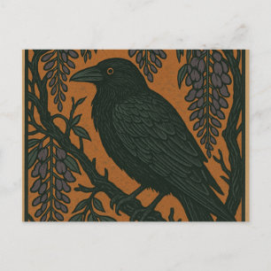Rafsvogel feestdagenkaart