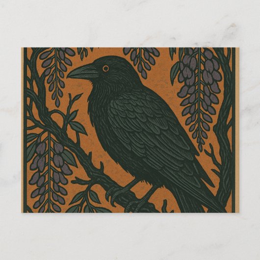 Rafsvogel feestdagenkaart (Voorkant)