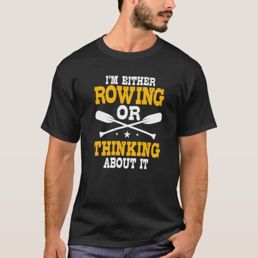 Rafte Whitewater Paddling Rowing Raft Team Rafte T-shirt (Voorkant)