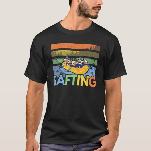 Rafting Boat Rafting Team Kayakers T-shirt (Voorkant)