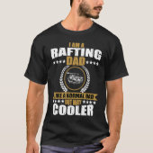 Rafting Dad Costume River Paddling for Men T-shirt (Voorkant)