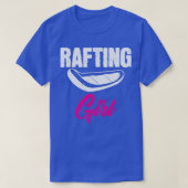 Rafting Girl Rafter Raft Whitewater Boat T-shirt (Design voorkant)