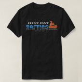 Rafting in de rivier de Gauley T-shirt (Design voorkant)