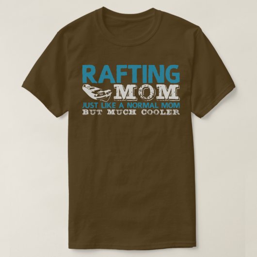 Rafting mama Joke Rafter Raft MMammie Canoe T-shirt (Design voorkant)