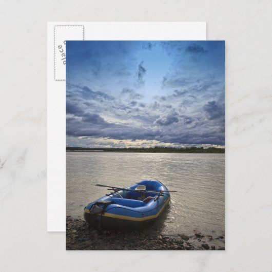 Rafting on Talkeetna River, Alaska Briefkaart (Voorkant / Achterkant)