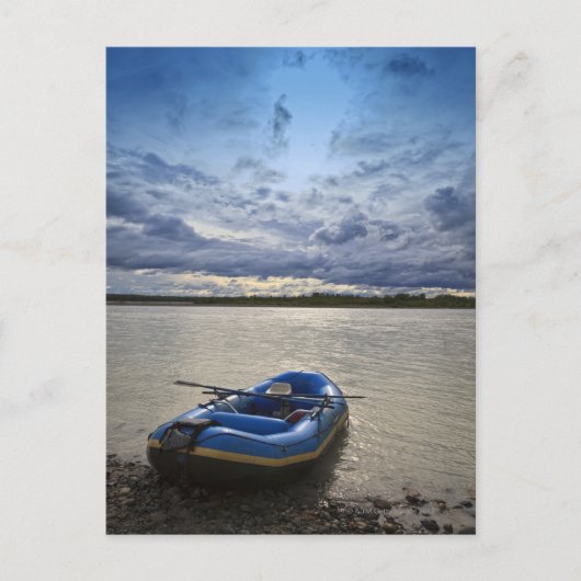 Rafting on Talkeetna River, Alaska Briefkaart (Voorkant)