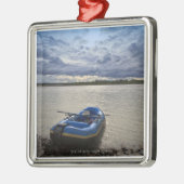 Rafting on Talkeetna River, Alaska Metalen Ornament (Links)
