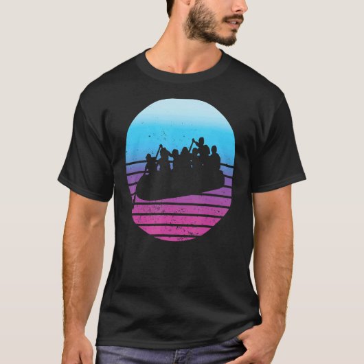 Rafting River Boat Fun T-shirt (Voorkant)