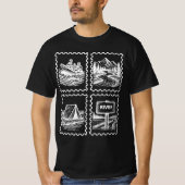 Rafting Rivier Leven T-shirt (Voorkant)