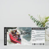 Rafting Rivier Trip Cadeaubon Instapass (Staand voorkant)