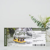 Rafting Rivier Trip Cadeaubon Instapass (Staand voorkant)