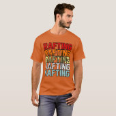 Rafting Sport vintage T-shirt (Voorkant volledig)