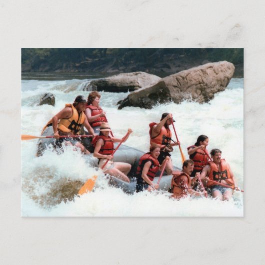Rafting the Youghiogheny Briefkaart (Voorkant)