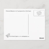 Rafting the Youghiogheny Briefkaart (Achterkant)