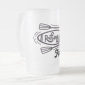 Rafting Vorstglas Biermok Matglas Bierpul (Voorkant links)