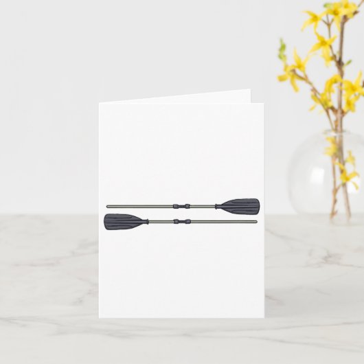 Rafting White Water Boating - Rafter Kaart (Gele Bloem)