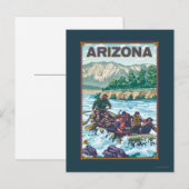 RaftingArizona Briefkaart (Voorkant / Achterkant)