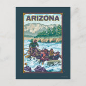 RaftingArizona Briefkaart (Voorkant)