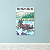 RaftingArizona Canvas Afdruk (Insitu (Houten vloer))