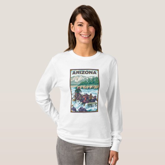 RaftingArizona T-shirt (Voorkant volledig)