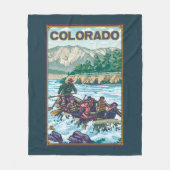 RaftingColorado Fleece Deken (Voorkant)