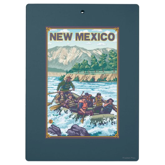 RaftingNew Mexico Klembord (Achterkant)