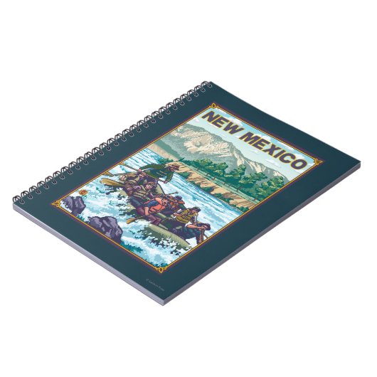 RaftingNew Mexico Notitieboek (Linkerzijde)