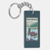 RaftingNew Mexico Sleutelhanger (Voorkant Links)