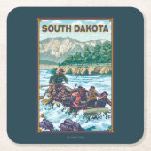 RaftingSouth Dakota Kartonnen Onderzetters (Voorkant)