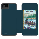 RaftingUtah Incipio iPhone Portemonnee Hoesje (Agenda Open)