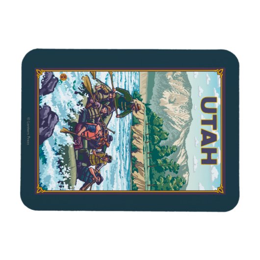 RaftingUtah Magneet (Horizontaal)