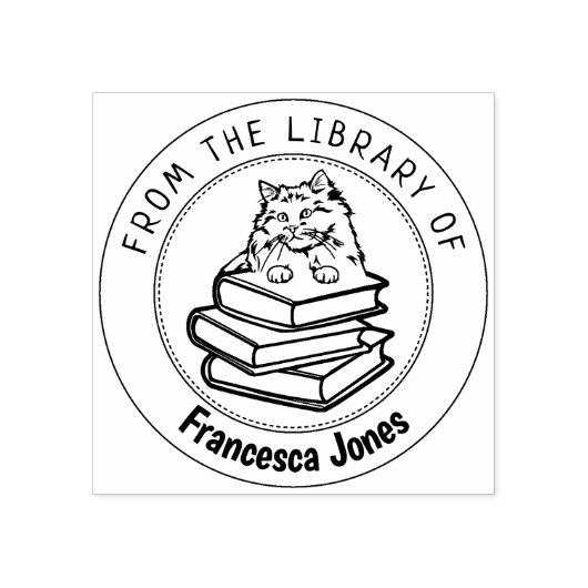 Rag Doll Cat, boek uit de bibliotheek van Rubberstempel (Afrduk)