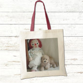  Rag Doll & Cockapoo Puppy Dog Fotografie Tote Bag