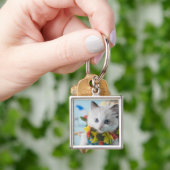 Rag Doll Kitten en Summer Vacation Sleutelhanger (Hand)