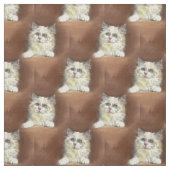 Rag Doll Kitten kunst Stof (Swatch)