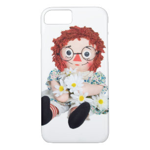 Rag Doll met daisy bouquet iPhone 8/7 Hoesje